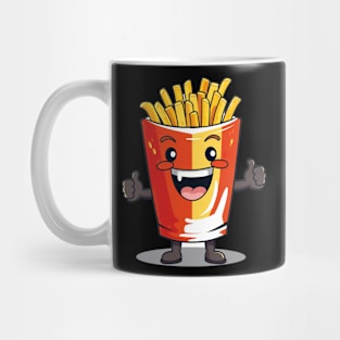 kawaii french fries T-Shirt cute ,potatofood Mug